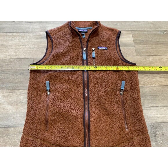 Patagonia Retro Pile Brown Fleece Vest - Picture 5 of 8